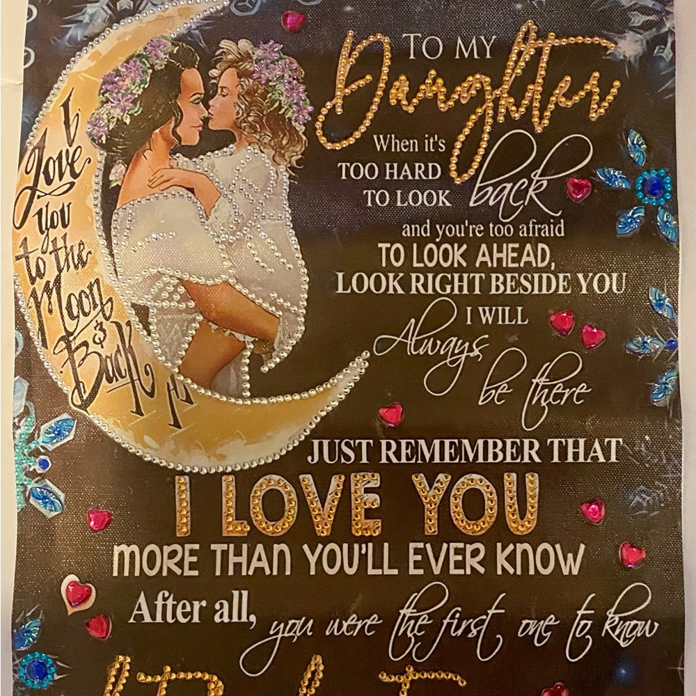 12x16” Mother-Daughter Love Poster